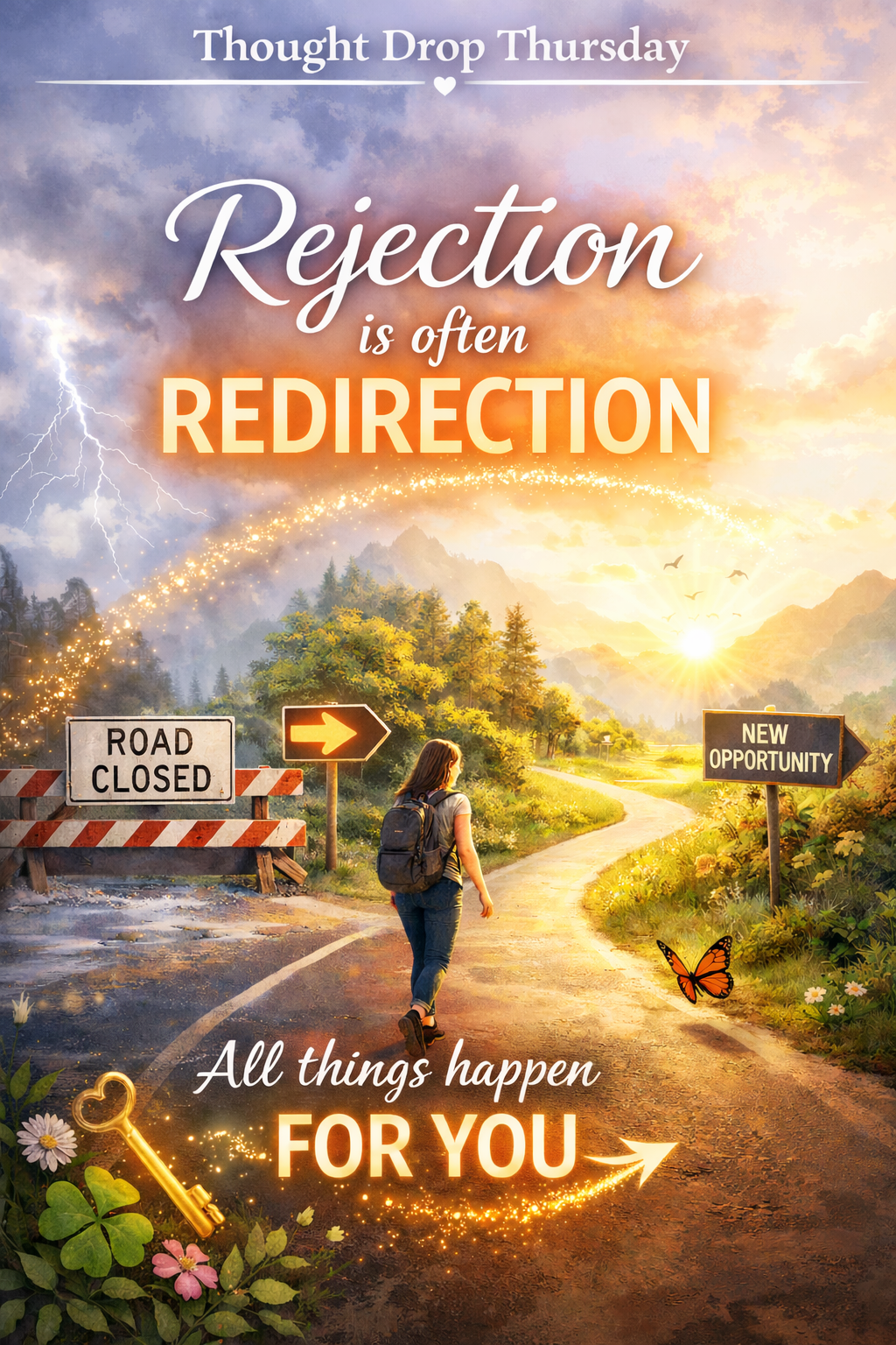 Thought Drop Thursday: Rejection Is Often Redirection